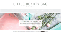 Desktop Screenshot of littlebeautybag.com